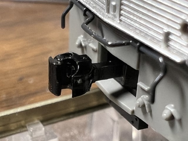 【Nゲージ 】機関車用自動連結器(K社用)未塗装計6個入 8K出力 3D精密パーツ 電気機関車