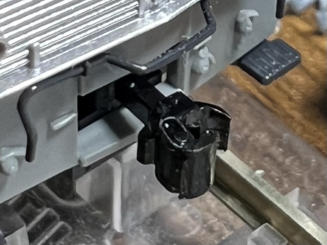 【Nゲージ 】機関車用自動連結器(K社用)未塗装計6個入 8K出力 3D精密パーツ 電気機関車