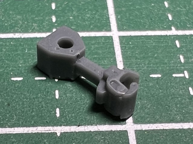 【Nゲージ 】機関車用自動連結器(K社用)未塗装計6個入 8K出力 3D精密パーツ 電気機関車