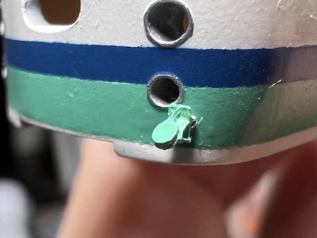 【Nゲージ 】485系用ジャンパー栓受 未塗装計6個入り 3D-B003