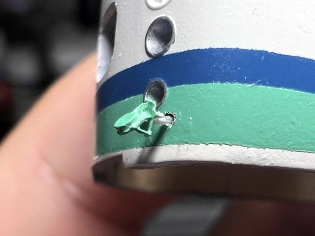 【Nゲージ 】485系用ジャンパー栓受 未塗装計6個入り 3D-B003