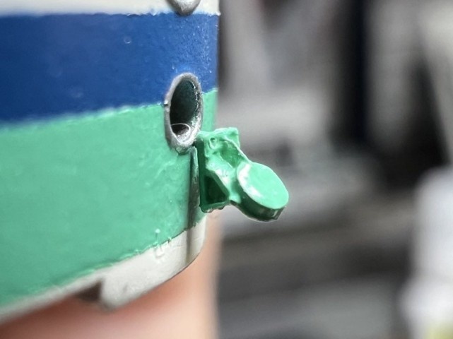 【Nゲージ 】485系用ジャンパー栓受 未塗装計6個入り 3D-B003