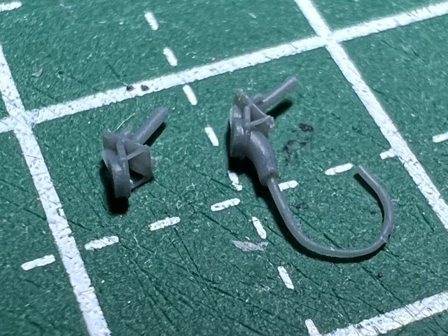 【Nゲージ 】485系用ジャンパー栓受 未塗装計6個入り 3D-B003