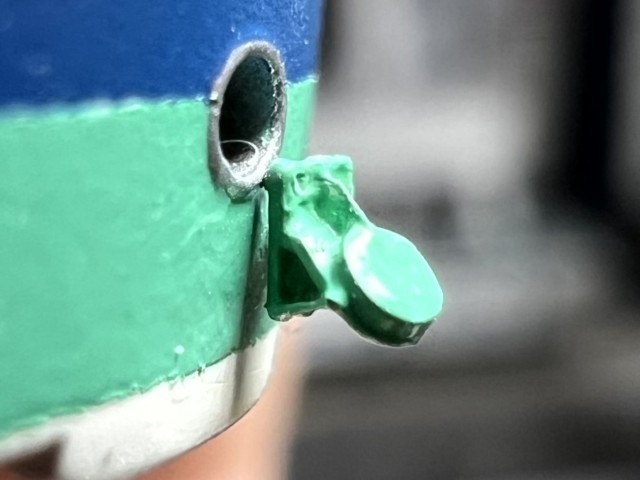 【Nゲージ 】485系用ジャンパー栓受 未塗装計6個入り 3D-B003