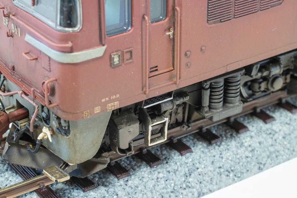 【HOゲージ 】機関車扉下ステップ 電気機関車 8K出力 3D精密パーツ 未塗装2両分