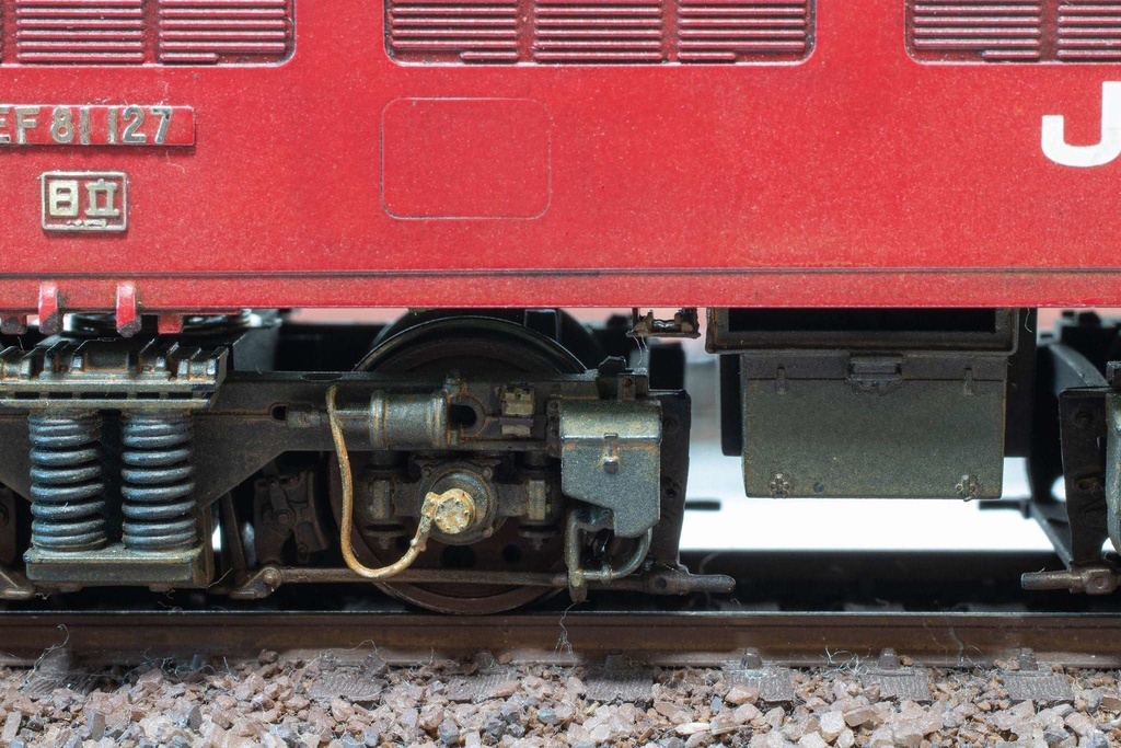 【HOゲージ 】手歯止め(台車用) 電気機関車 8K出力 3D精密パーツ 未塗装6個入り