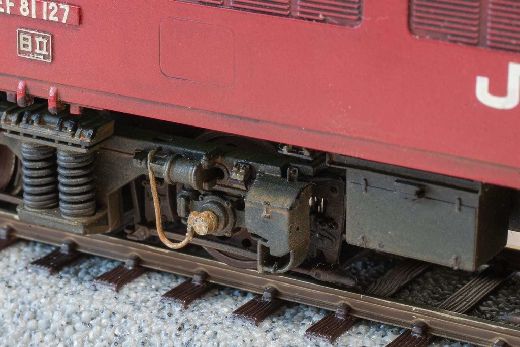 【HOゲージ 】機関車用手歯止め 電機機関車 8K出力 3D精密パーツ 未塗装6個入り