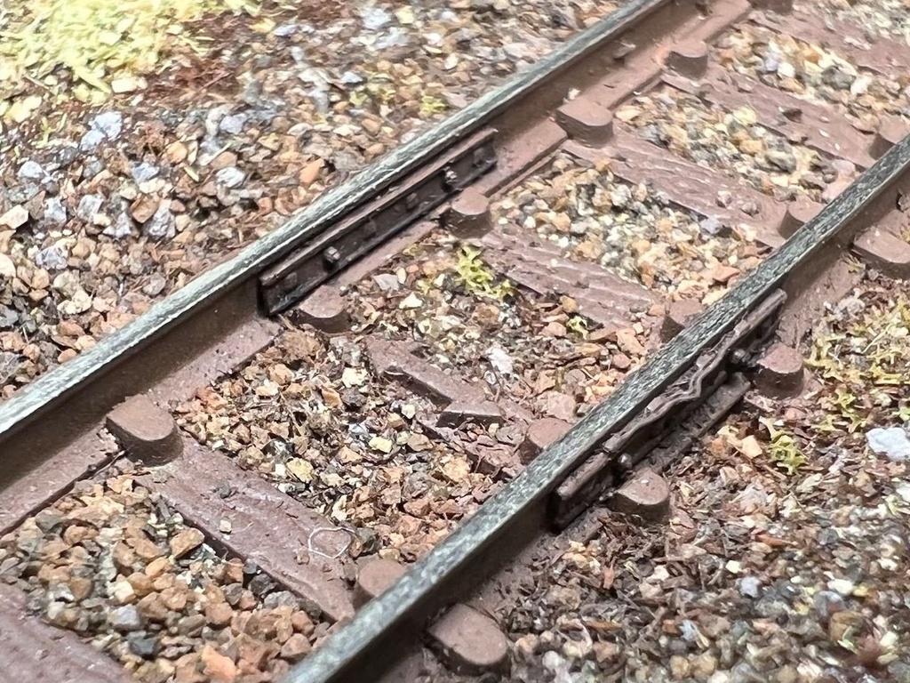 【Nゲージ 】継目板60N(T社用) 未塗装4組入 情景 線路 8K出力 3D精密パーツ