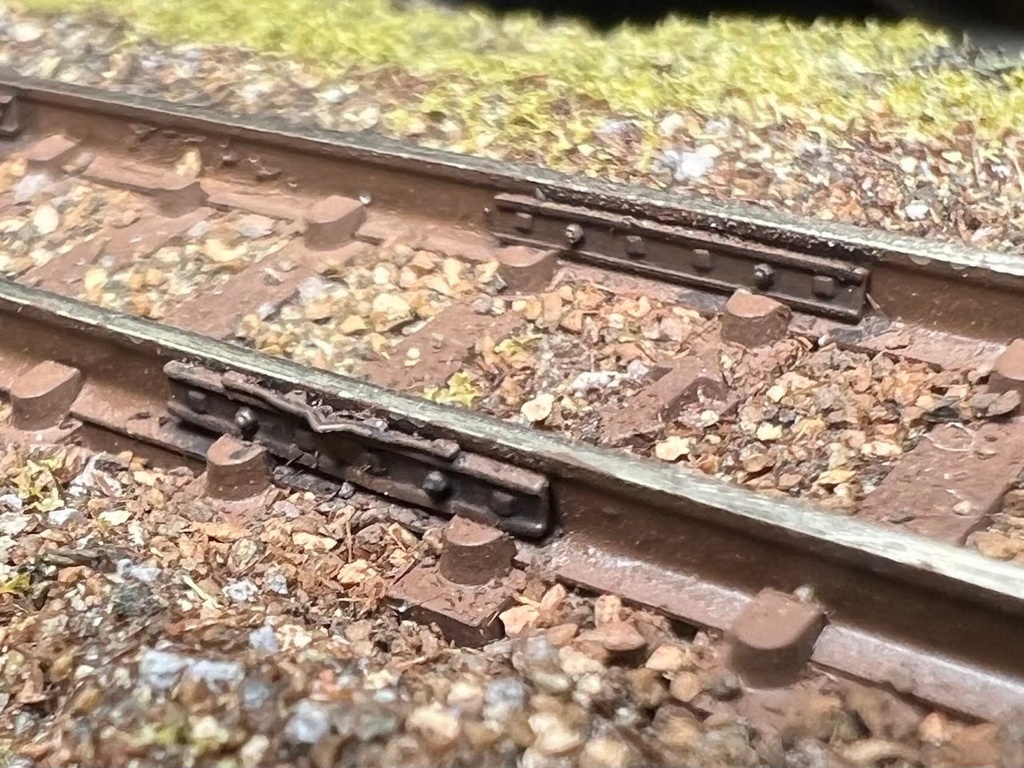 【Nゲージ 】継目板60N(T社用) 未塗装4組入 情景 線路 8K出力 3D精密パーツ