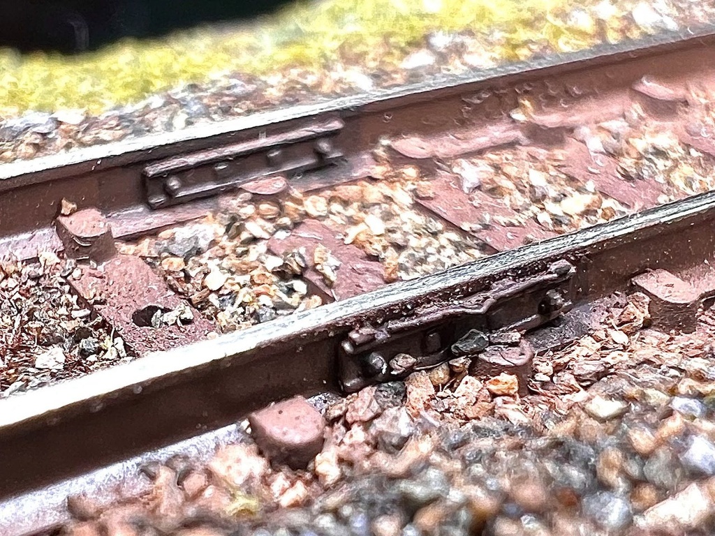 【Nゲージ 】継目板I型(T社用) 未塗装4組入 情景 線路 8K出力 3D精密パーツ