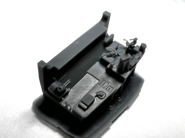 【Nゲージ 】EF65用スポットクーラー付き運転台(K社用) 未塗装1両分入 8K出力 3D精密パーツ 電気機関車 EF65