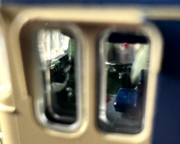 【Nゲージ 】EF65用スポットクーラー付き運転台(K社用) 未塗装1両分入 8K出力 3D精密パーツ 電気機関車 EF65