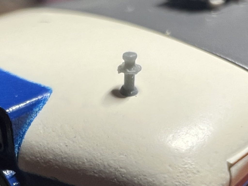 【Nゲージ 】汎用型車両用信号炎管 未塗装6個入 8K出力 3D精密パーツ 電車 気動車 電気機関車 ディーゼル機関車