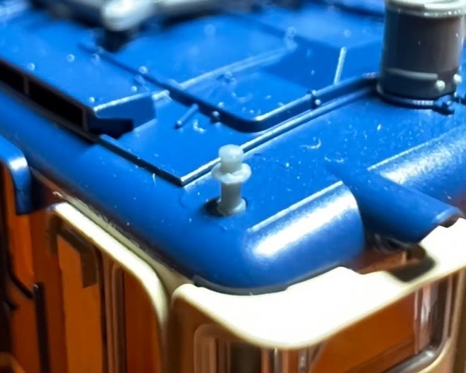 【Nゲージ 】汎用型車両用信号炎管 未塗装6個入 8K出力 3D精密パーツ 電車 気動車 電気機関車 ディーゼル機関車