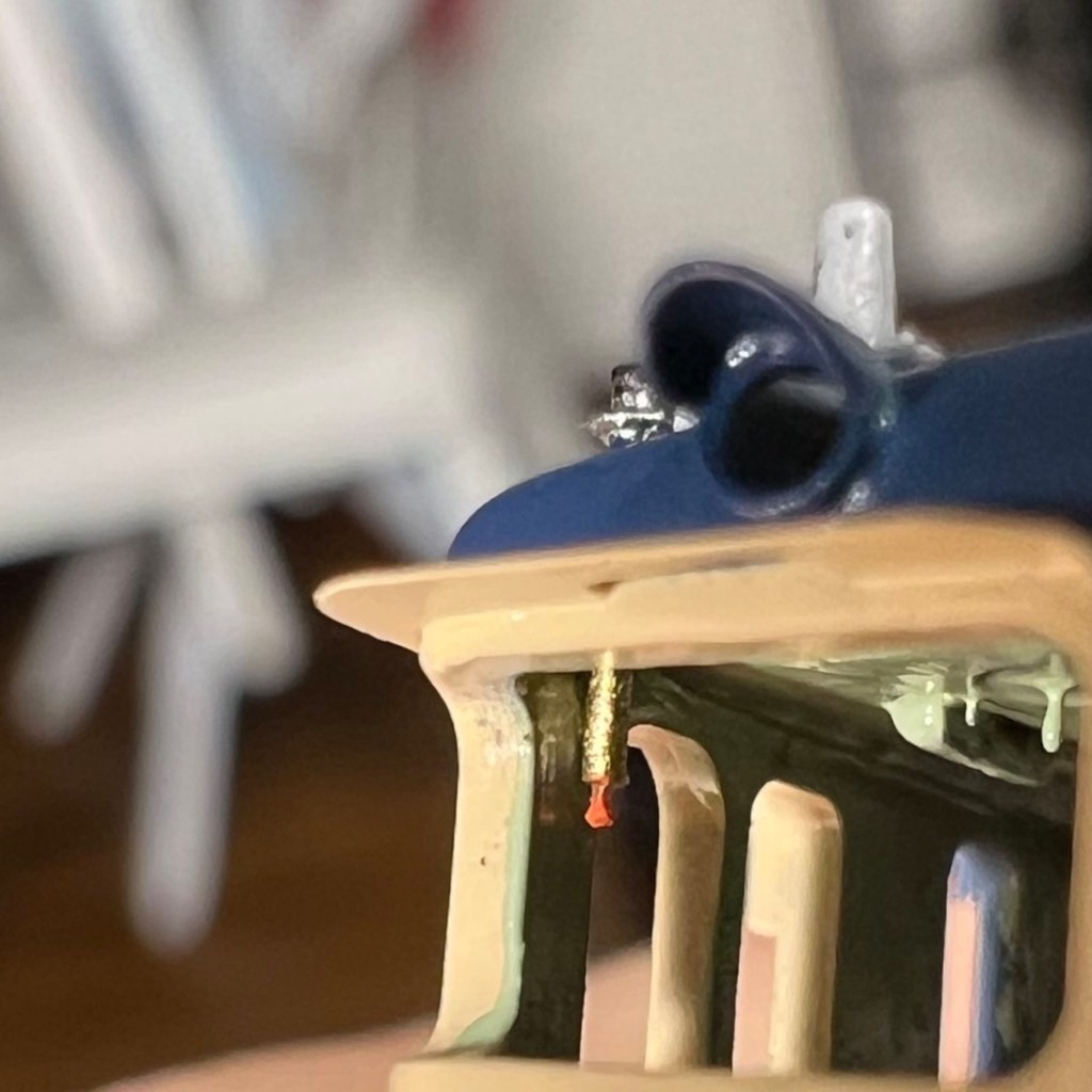 【Nゲージ 】汎用型車両用信号炎管 未塗装6個入 8K出力 3D精密パーツ 電車 気動車 電気機関車 ディーゼル機関車