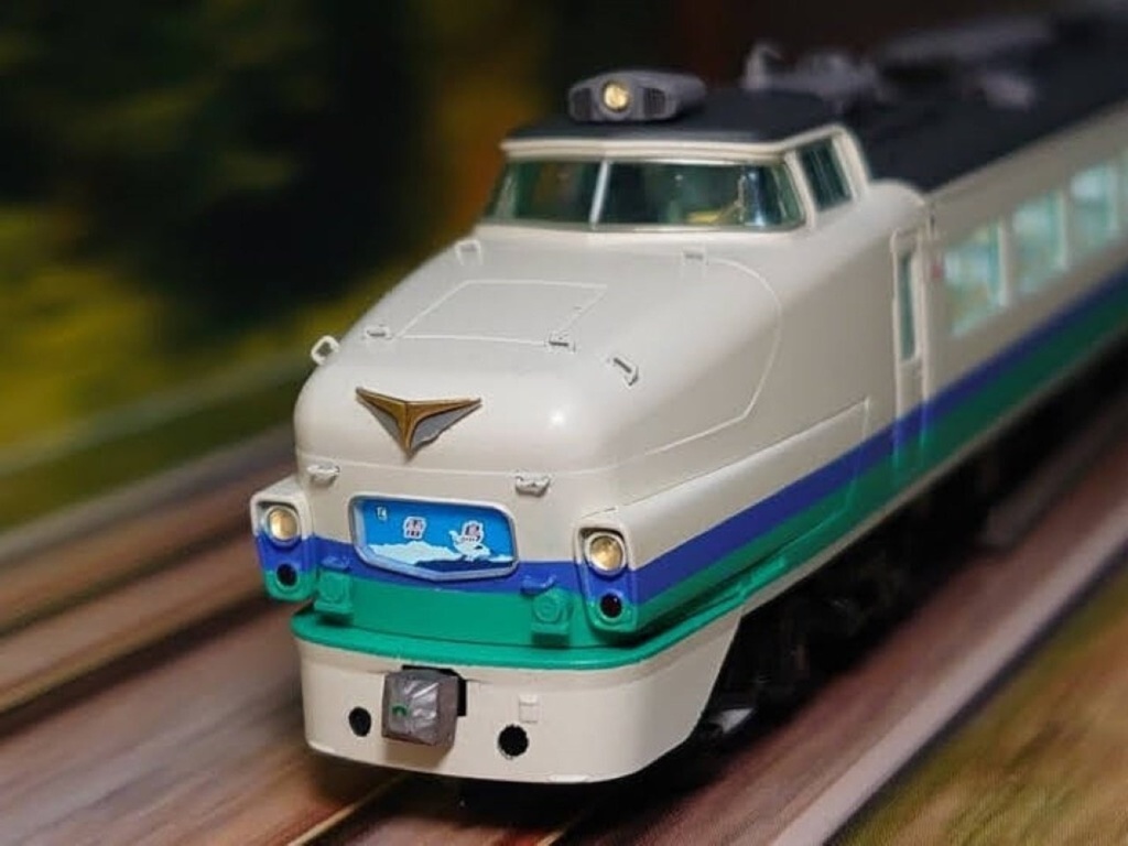 【Nゲージ】上沼垂 ボンネット485系用 連結器カバー 晩年簡易型/未塗装 4セット入 8K高精細 3Dプリント 精密ディテールアップパーツ