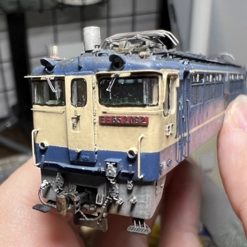 【Nゲージ】EF65 前面グレードアップパーツセット 未塗装 1両分/8K高精細 3Dプリント スカート周りディテールアップパーツ