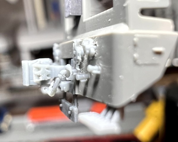 【Nゲージ】EF65 前面グレードアップパーツセット 未塗装 1両分/8K高精細 3Dプリント スカート周りディテールアップパーツ