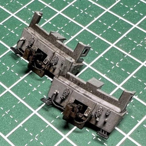 【Nゲージ】EF65 前面グレードアップパーツセット 未塗装 1両分/8K高精細 3Dプリント スカート周りディテールアップパーツ