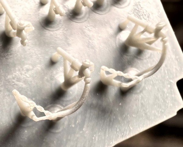 【Nゲージ】EF65 前面グレードアップパーツセット 未塗装 1両分/8K高精細 3Dプリント スカート周りディテールアップパーツ