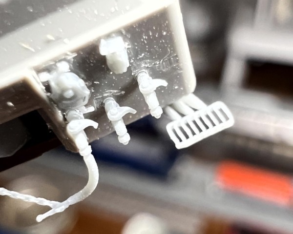 【Nゲージ】EF65 前面グレードアップパーツセット 未塗装 1両分/8K高精細 3Dプリント スカート周りディテールアップパーツ