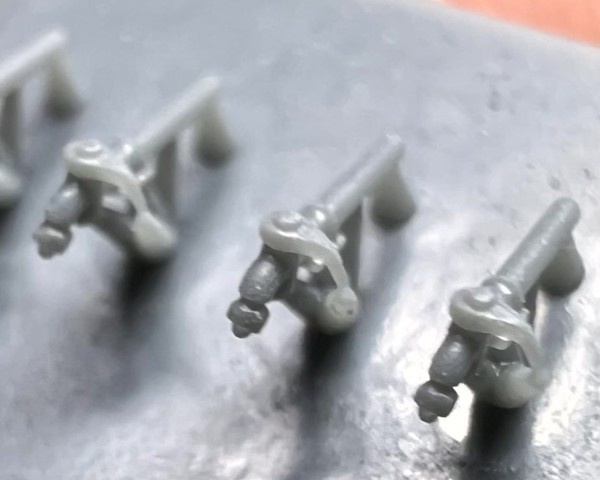 【Nゲージ】EF65 前面グレードアップパーツセット 未塗装 1両分/8K高精細 3Dプリント スカート周りディテールアップパーツ