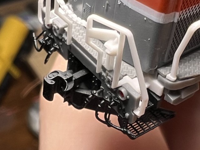 【Nゲージ】DE10 前面グレードアップパーツセット 未塗装 1両分 TOMIX製品対応/8K高精細 3Dプリント スカート周りディテールアップパーツ