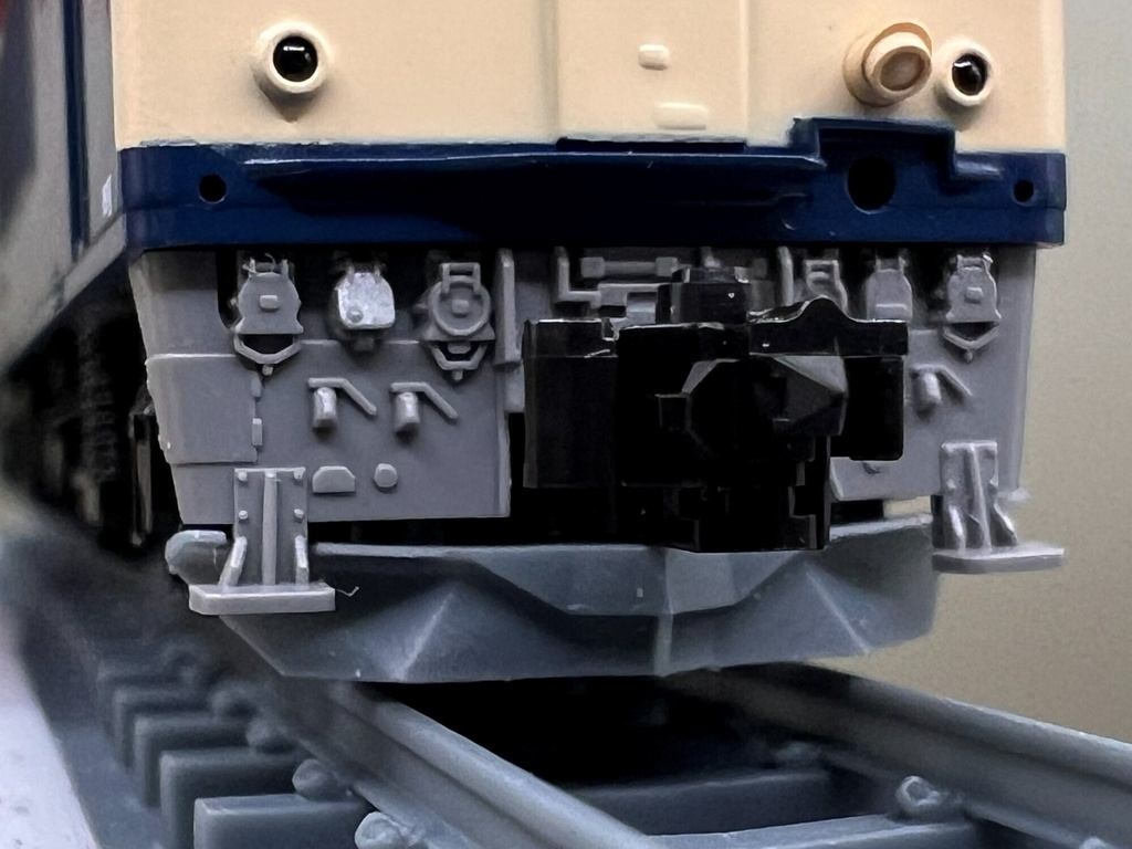 【Nゲージ】EF64-1000 双頭連結器用スノープラ(TOMIX用)未塗装4個入 3D-SP003
