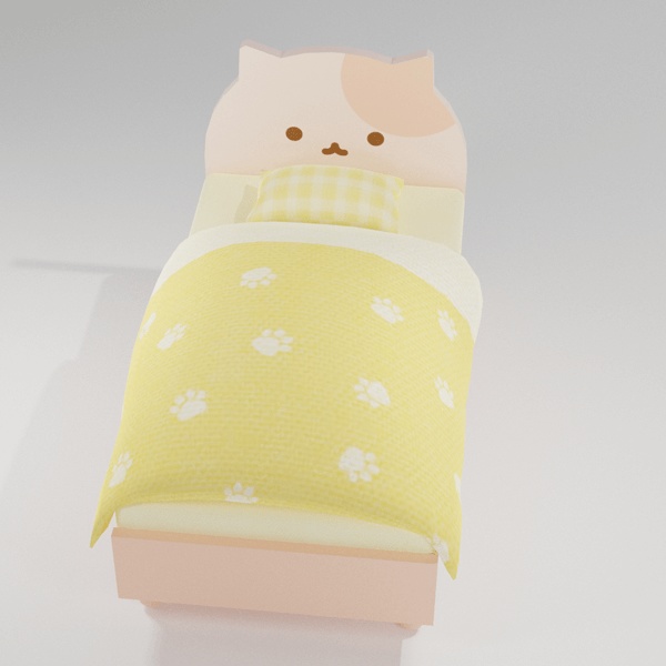 にゃんこベッド(unitypackage)