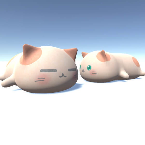 にゃんこクッション(Unitypackage)