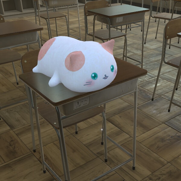 にゃんこクッション(Unitypackage)