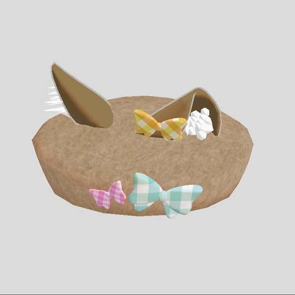 VRC想定★ねこみみベレー帽