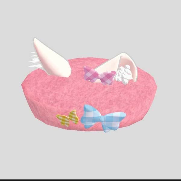 VRC想定★ねこみみベレー帽