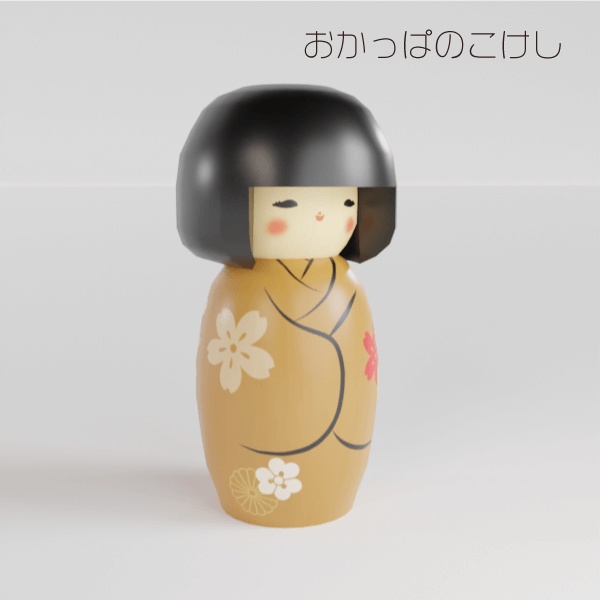 平成&昭和レトロな土産ものセット【3Dモデル/Unitypackage】