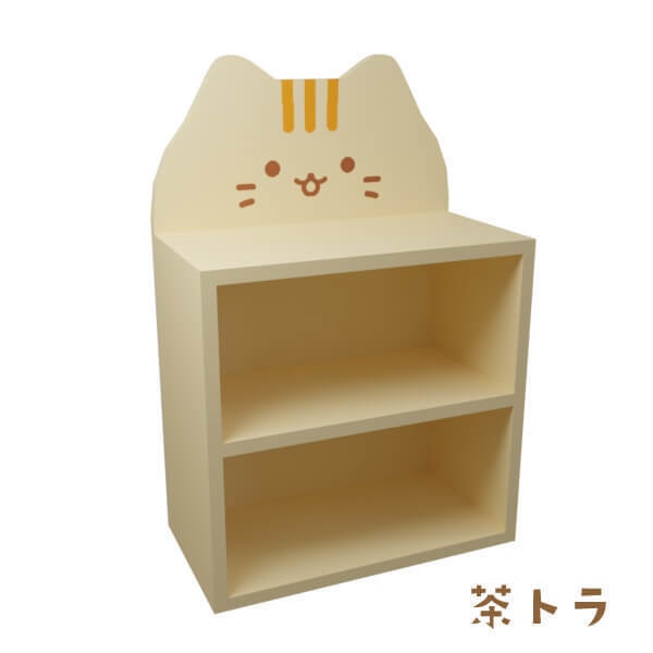 にゃんこシェルフ(3種)【3Dモデル/Unitypackage】