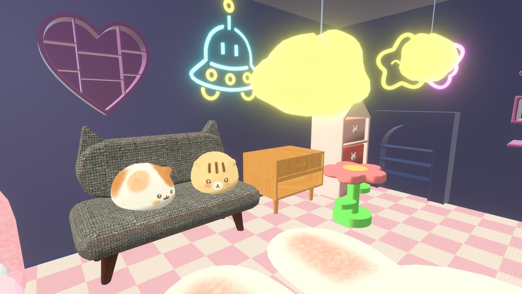 かわいいお部屋インテリアセット