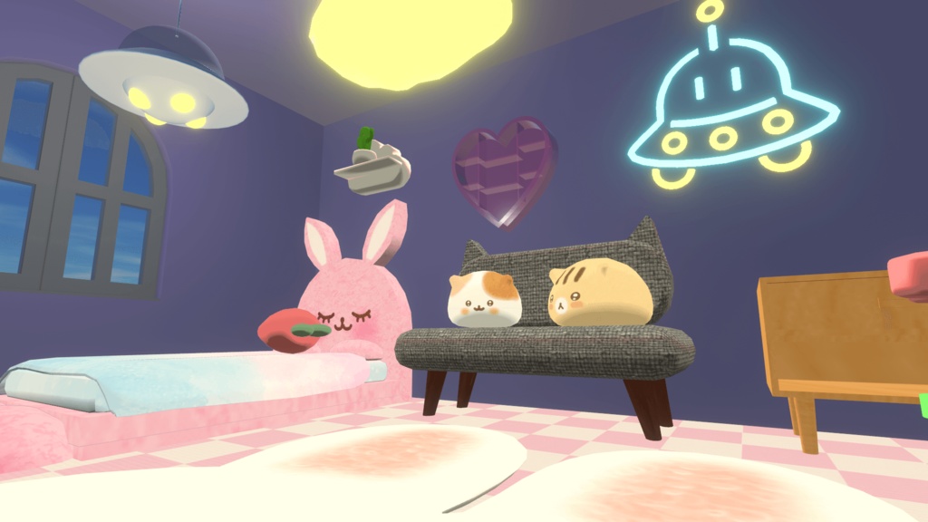 かわいいお部屋インテリアセット