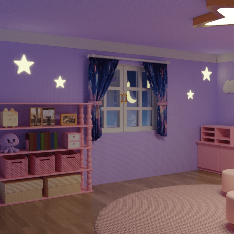 ゆめかわROOMセット【3D/Unitypackage】