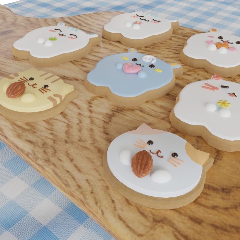 どうぶつクッキーセット