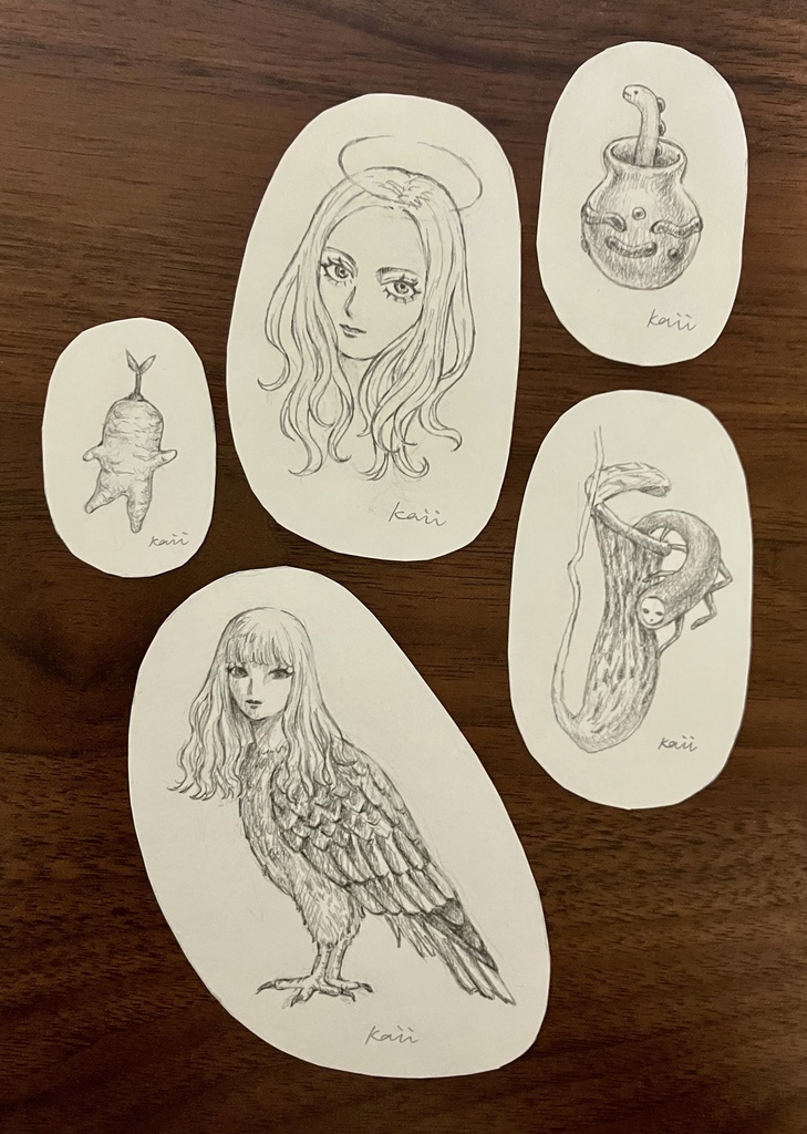 鉛筆ドローイング