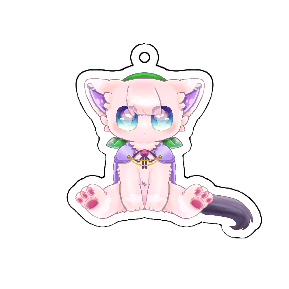 アクリルキーホルダー(モモ)