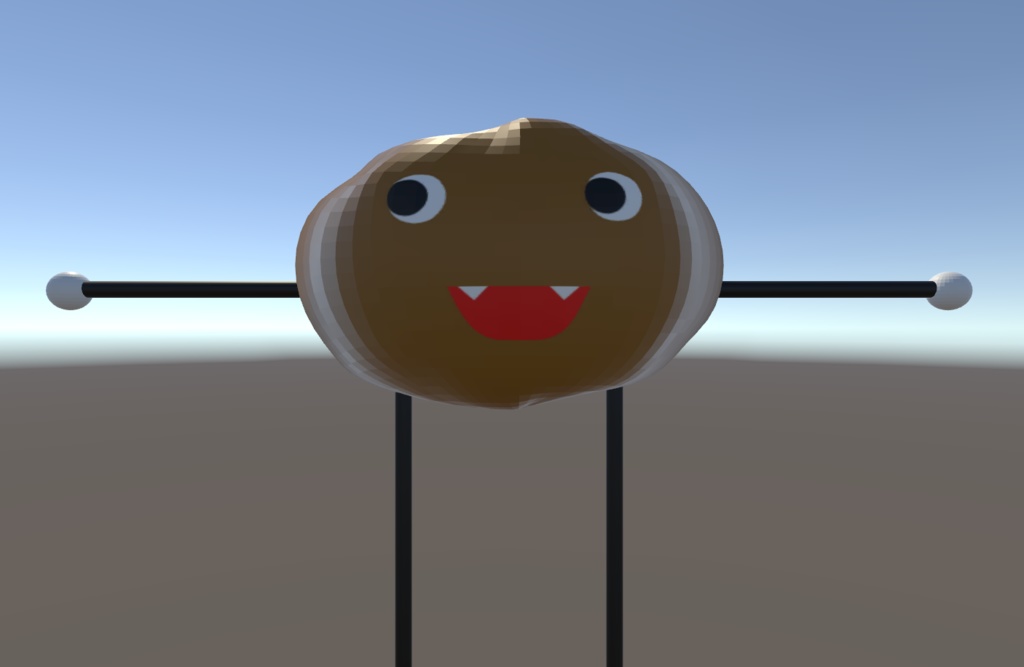 AIポテト君 3Dアバター