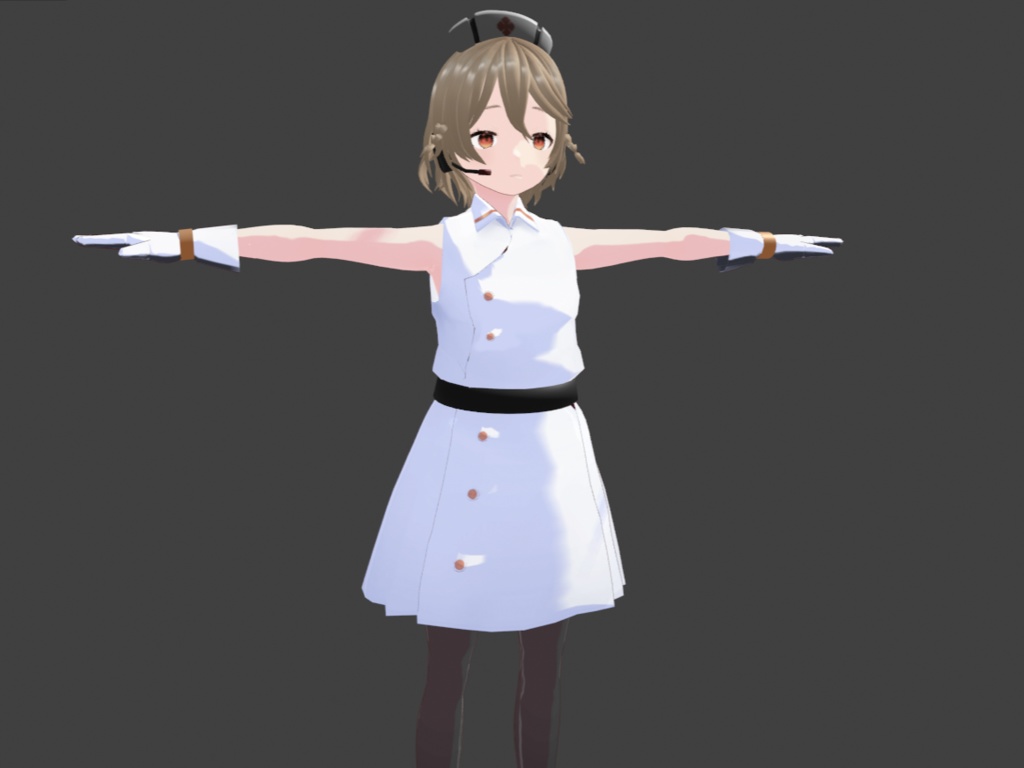 ナースロボ_タイプT & TTぬいぐるみ 3Dモデル