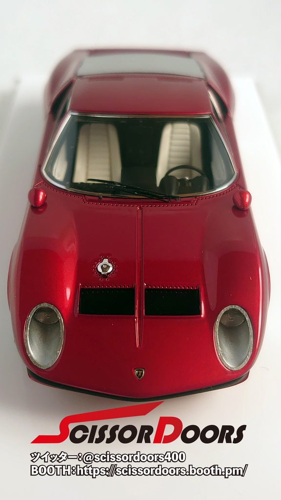 1/43 Lamborghini JOTA SVJ Candy Red Limited 20 pcs.
