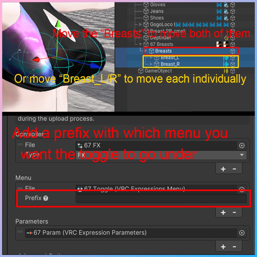 67 Gimmick for Avatars