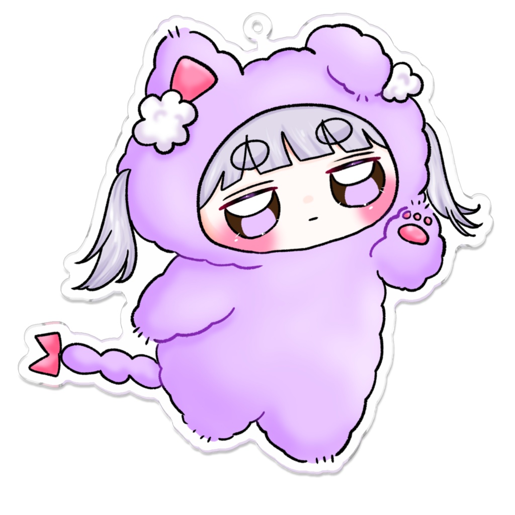 紫音ゆむと対になって可愛いちみゆむアクキー