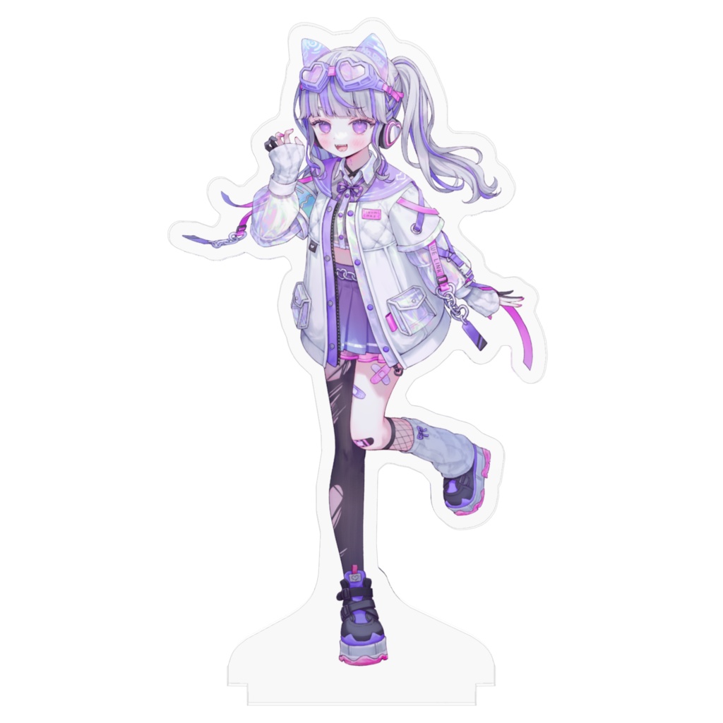 紫音ゆむキービジュアルにこっとアクスタ