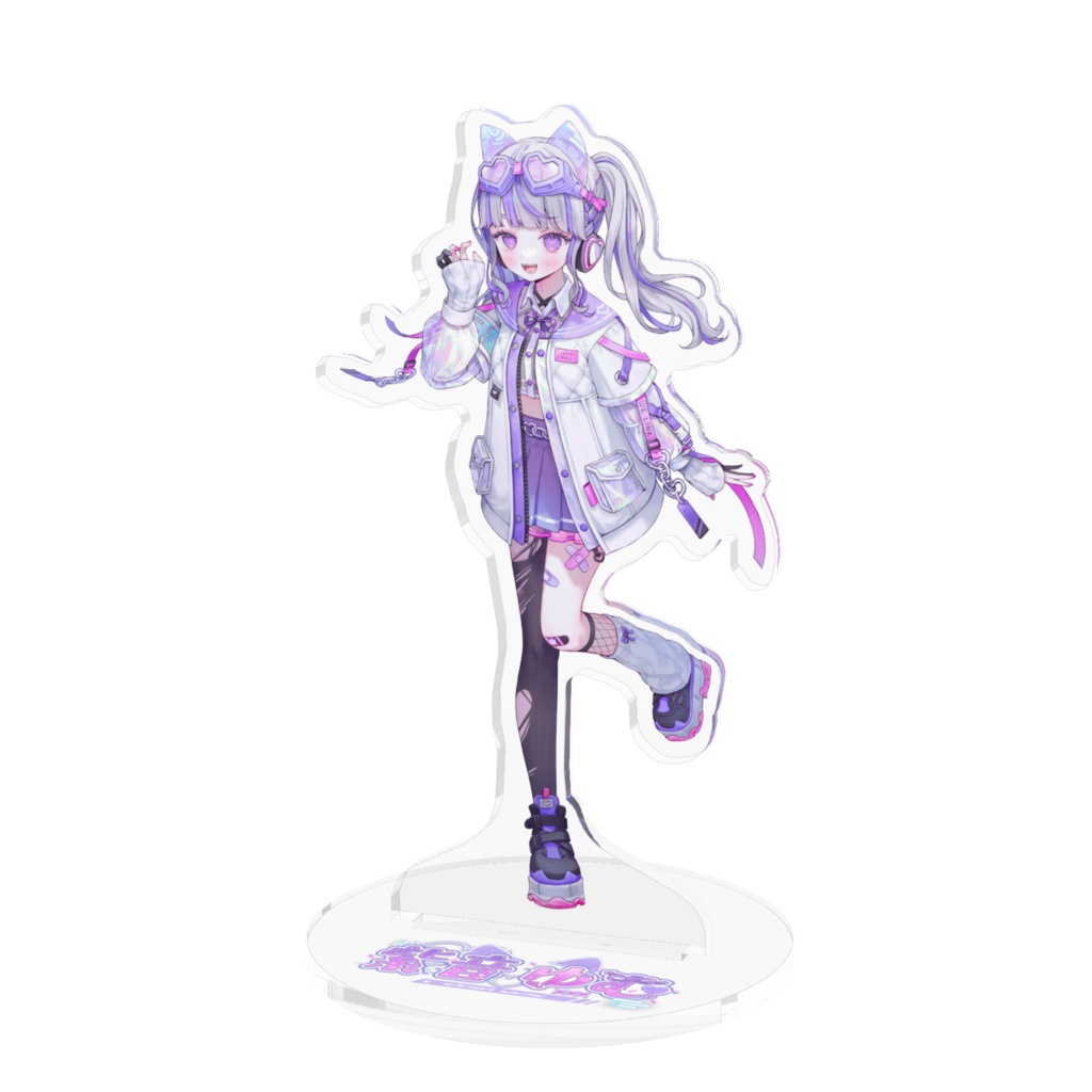 紫音ゆむキービジュアルにこっとアクスタ