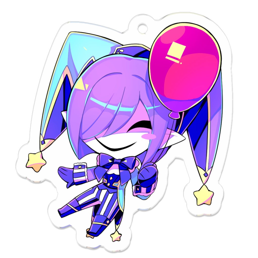 ユ〜エアクリルキーホルダー