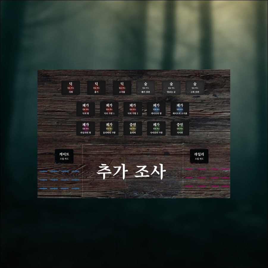 2인용 머더 미스터리 「이제 와서 내일 따위 바라지 않는다」 한국어판